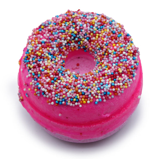 Raspberry Bath Donut Bomb - 180g