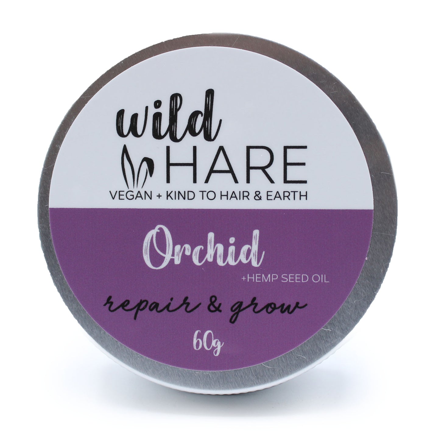 Wild Hare Solid Shampoo 60g - Orchid - Damaged Hair