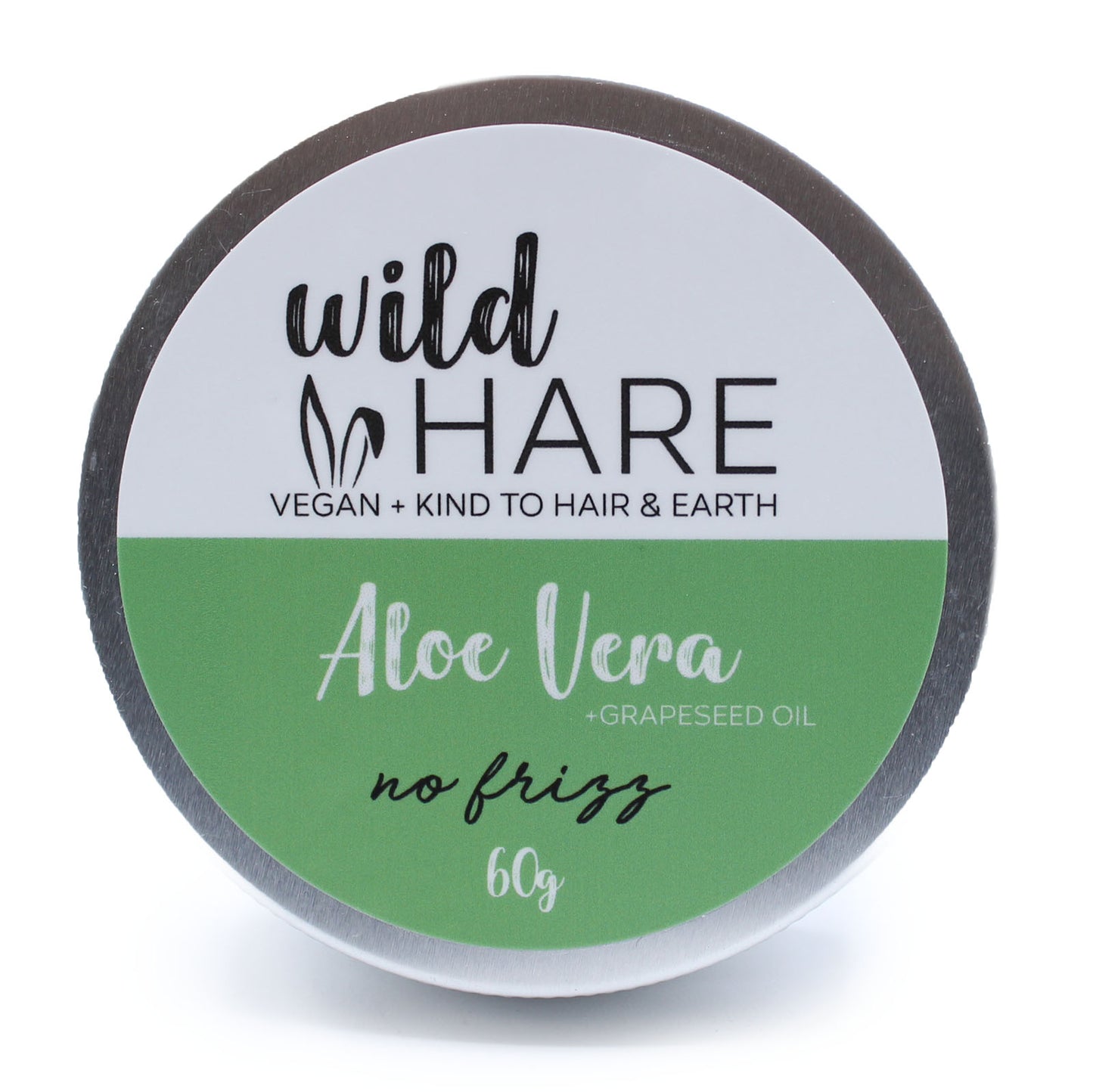 Wild Hare Solid Shampoo 60g - Aloe Vera - Smoothing Anti Frizz