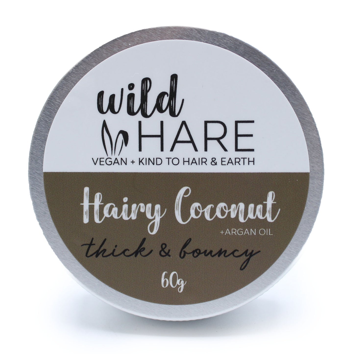 Wild Hare Solid Shampoo 60g - Coconut - For Fine Hair