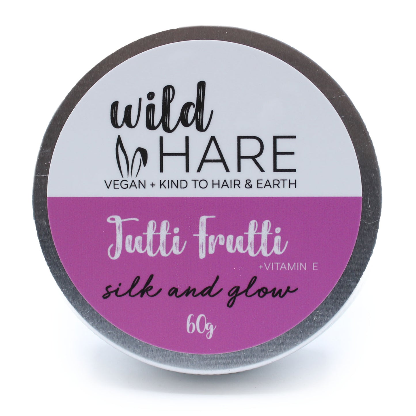 Wild Hare Solid Shampoo 60g - Tutti Frutti - For Shine and Lustre