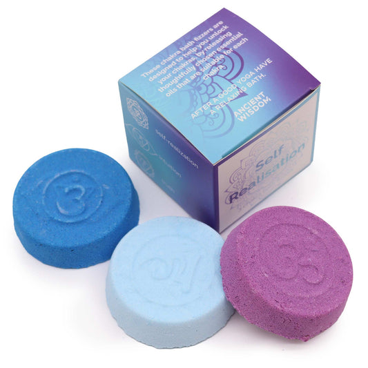 Chakra Bath Fizzers - Small box - Self Realisation